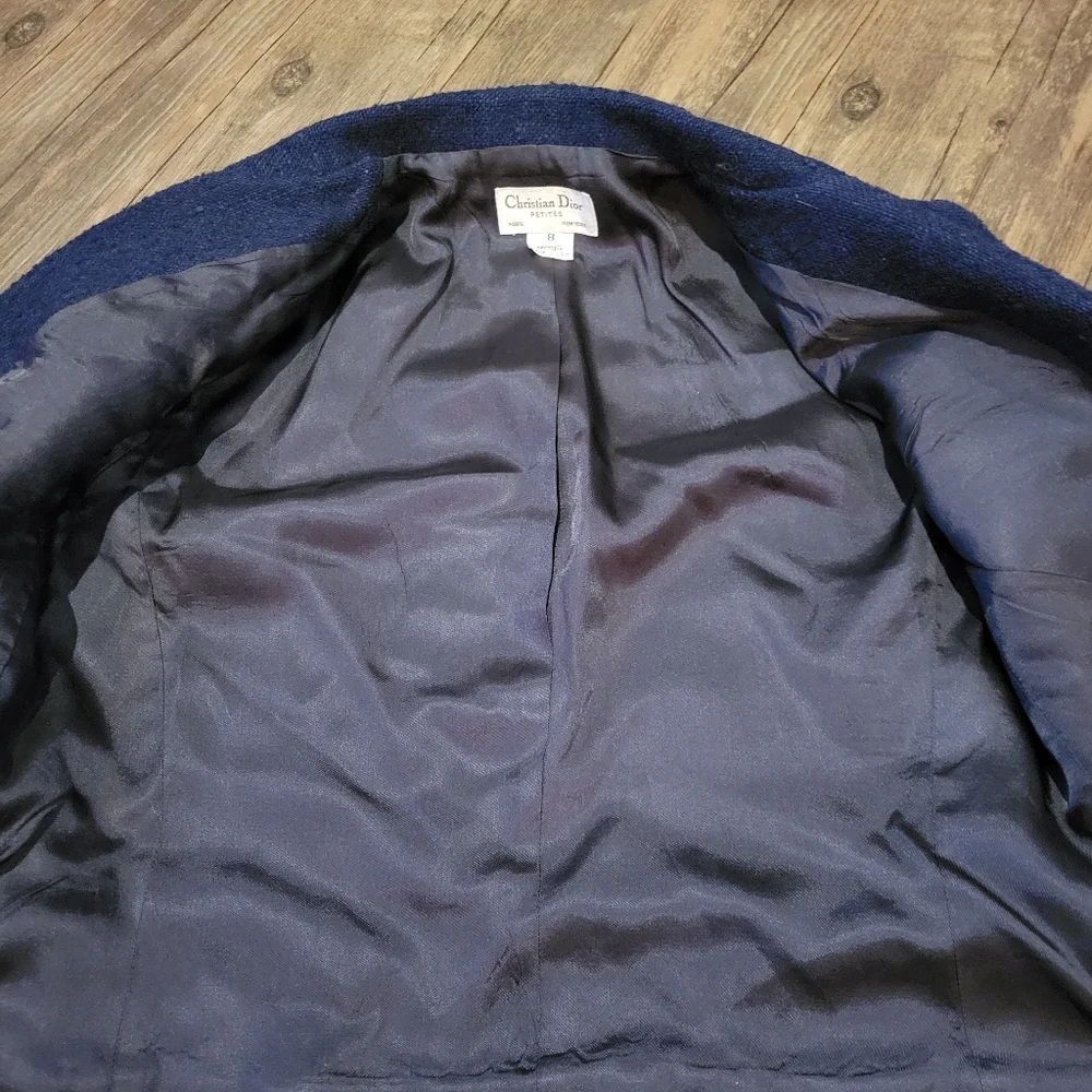 Navy blue Dior blazer